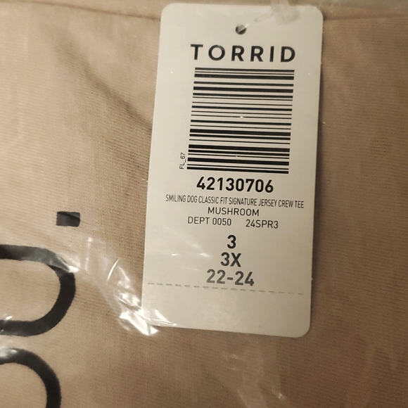 ❤️NWT VINTAGE TORRID TEE I'M SMILING AT YOU DOG, NOT YOU GRAPHIC TOP - PLUS SIZE - Picture 7 of 9